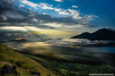 Mont Batur, lever du soleil